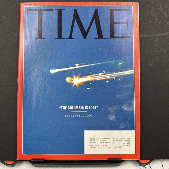 Time Magazine February 10, 2003 "The Columbia Is Lost" - Picture 1 of 3
